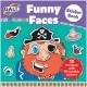 Carte cu abtibilduri - Funny Faces Carte cu abtibilduri - Funny Faces