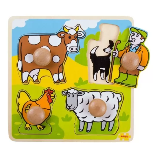 Primul meu puzzle - 4 animale domestice Primul meu puzzle - 4 animale domestice