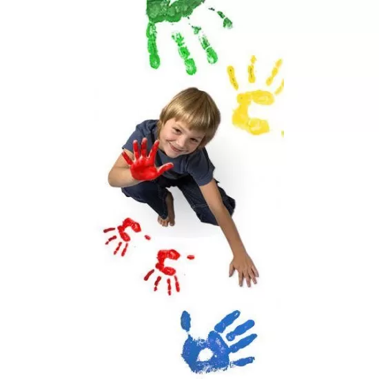 Vopsea pentru pictura cu degetele - Mini Vopsea pentru pictura cu degetele - Mini
