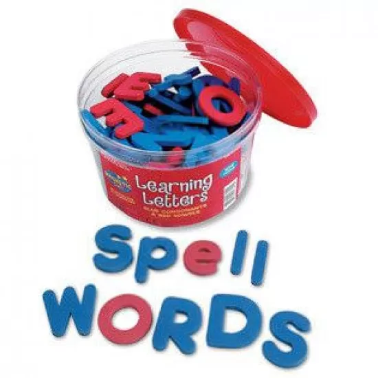 Litere magnetice mari si mici - Learning Resources Litere magnetice mari si mici - Learning Resources