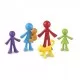 Set pentru sortat si numarat - 72 piese - Familia mea Set pentru sortat si numarat - 72 piese - Familia mea