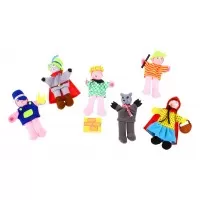 Set papusi degetar - Povestile copilariei