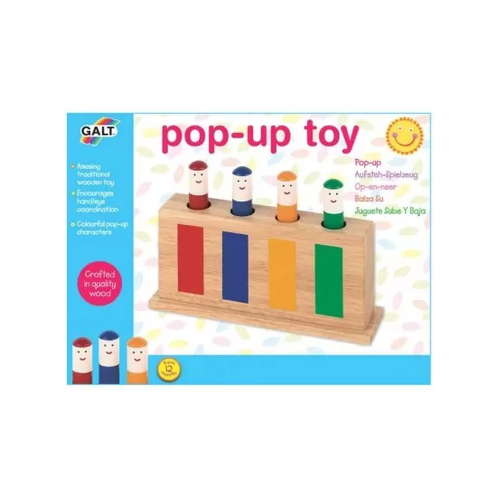 Jucarie din lemn Pop-Up Jucarie din lemn Pop-Up