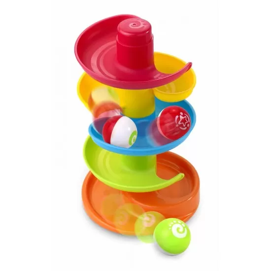Jucarie interactiva - Turnulet cu bilute Jucarie interactiva - Turnulet cu bilute