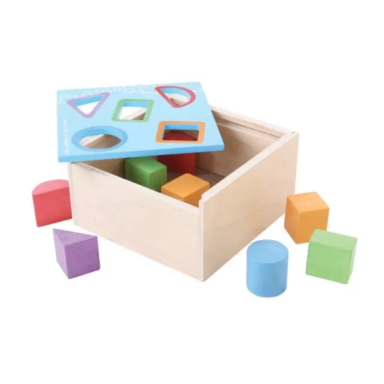 Prima mea cutie de sortat - BigJigs Prima mea cutie de sortat - BigJigs