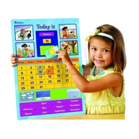 Calendar magnetic educativ Calendar magnetic educativ