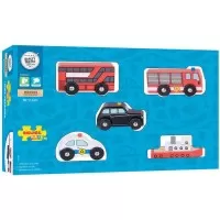 Set 5 vehicule din lemn - BigJigs
