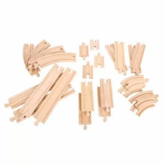 Set sine drepte si curbe - BigJigs Set sine drepte si curbe - BigJigs