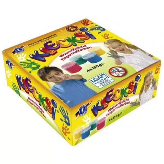Vopsea pentru pictura cu degetele - Mini Vopsea pentru pictura cu degetele - Mini