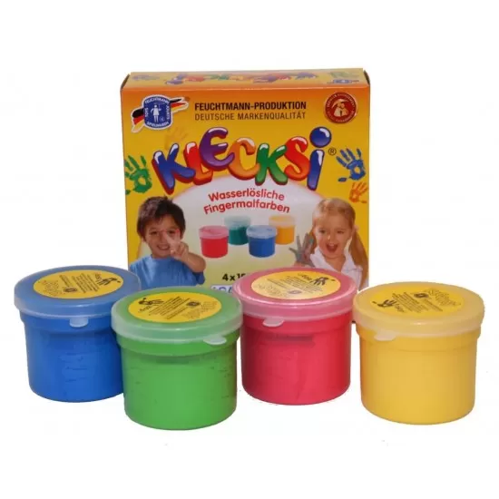 Vopsea pentru pictura cu degetele - Mini Vopsea pentru pictura cu degetele - Mini