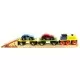 Trenulet cu platforma auto - BigJigs Trenulet cu platforma auto - BigJigs