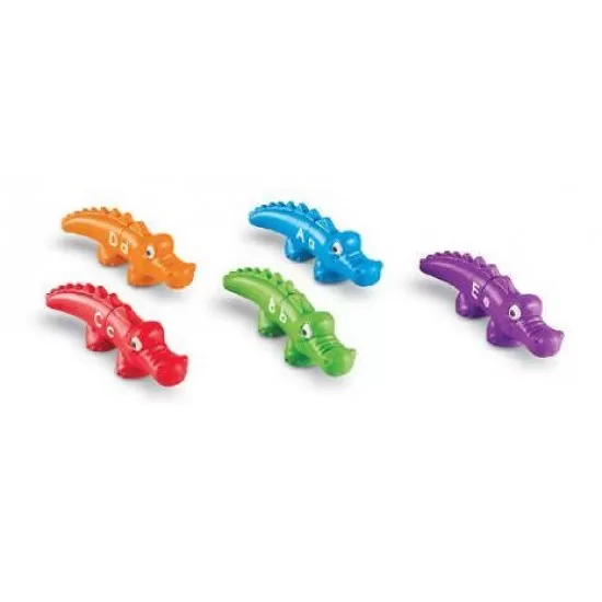 Crocodili cu litere - Joc educativ Crocodili cu litere - Joc educativ
