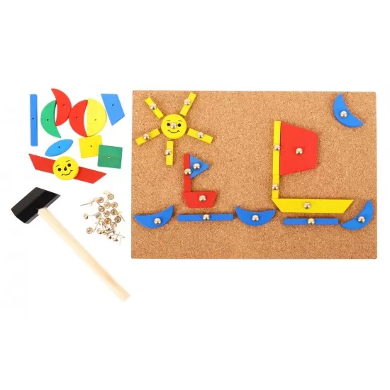 Set de creatie - Forme din lemn Set de creatie - Forme din lemn