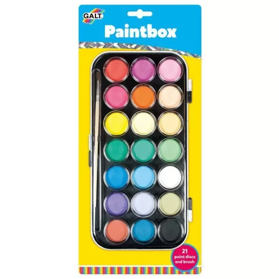 Set 21 acuarele cu pensula Set 21 acuarele cu pensula