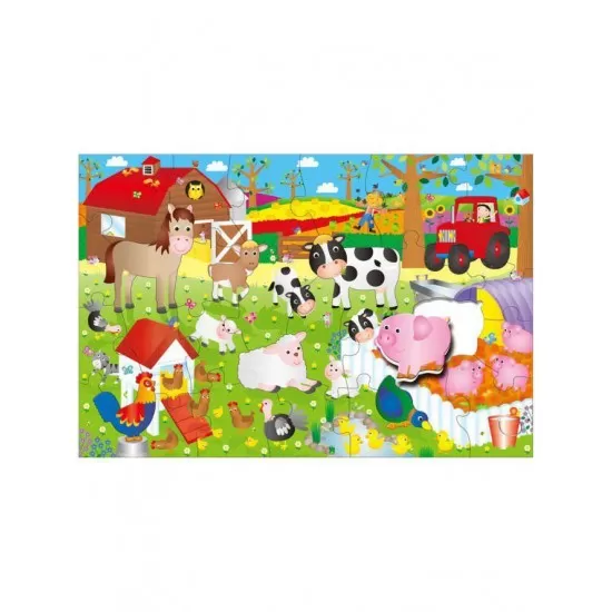 Puzzle 30 de piese - Ferma Puzzle 30 de piese - Ferma