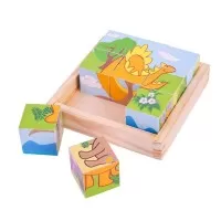 Puzzle cubic - Dinozauri