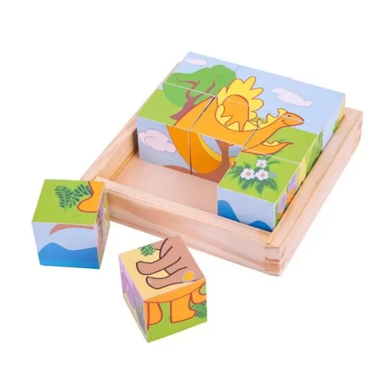 Puzzle cubic - Dinozauri Puzzle cubic - Dinozauri