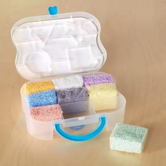 Set de calatorie spuma de modelat Playfoam 8 bucati Set de calatorie spuma de modelat Playfoam 8 bucati