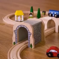 Tunel din lemn - BigJigs