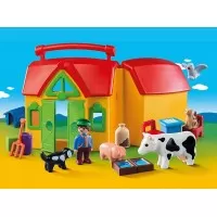 Playmobil 1.2.3 - Set Mobil Ferma