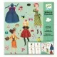 Abtibilduri repozitionabile Djeco - Moda Abtibilduri repozitionabile Djeco - Moda