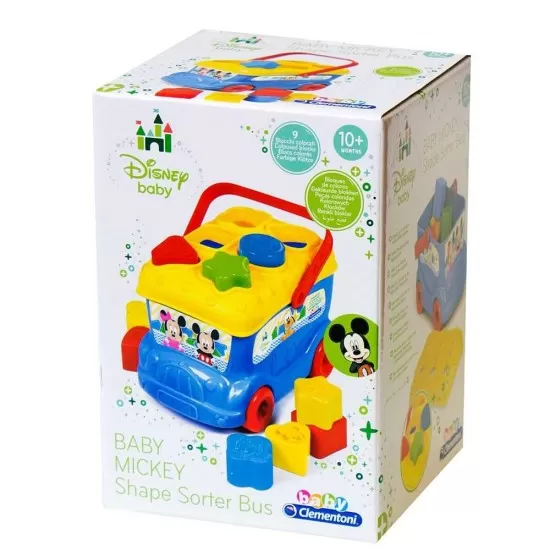 Autobuz de sortat forme Mickey Mouse Autobuz de sortat forme Mickey Mouse