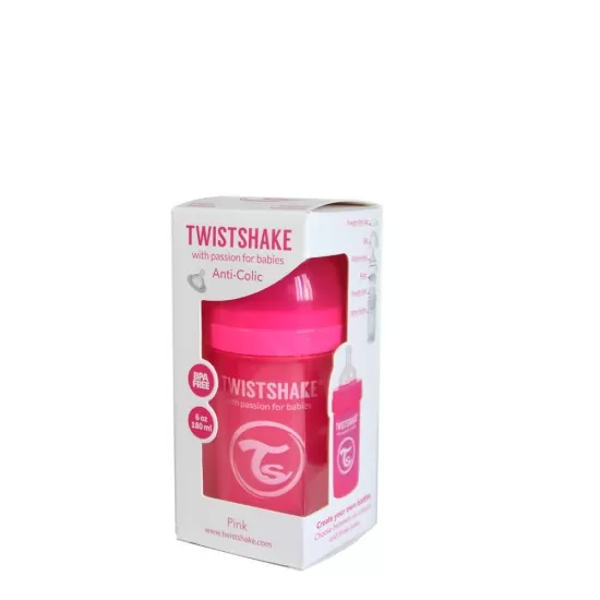 Biberon Anti-colici 180 ml Twistshake Roz Biberon Anti-colici 180 ml Twistshake Roz