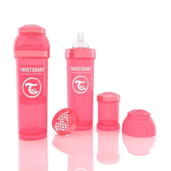 Biberon Anti-colici 330 ml Twistshake Piersica Biberon Anti-colici 330 ml Twistshake Piersica