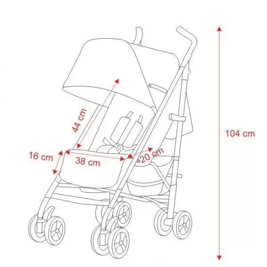 Carucior sport Camino Bej inchis Coletto Carucior sport Camino Bej inchis Coletto