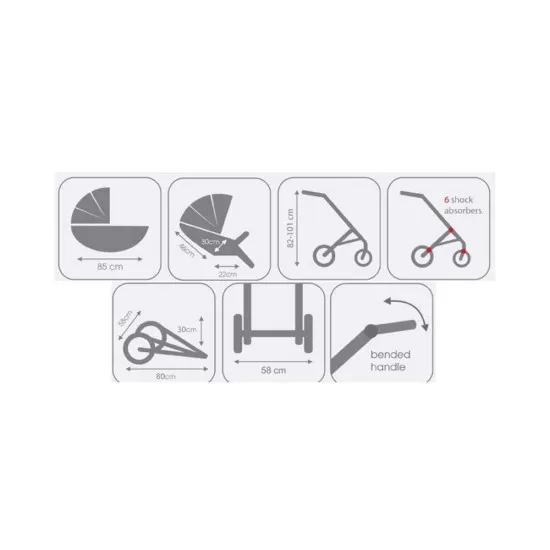 Carucior Verona Classic 3 in 1 V05 Coletto Carucior Verona Classic 3 in 1 V05 Coletto