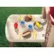 Casuta picnic cu terasa - Maro