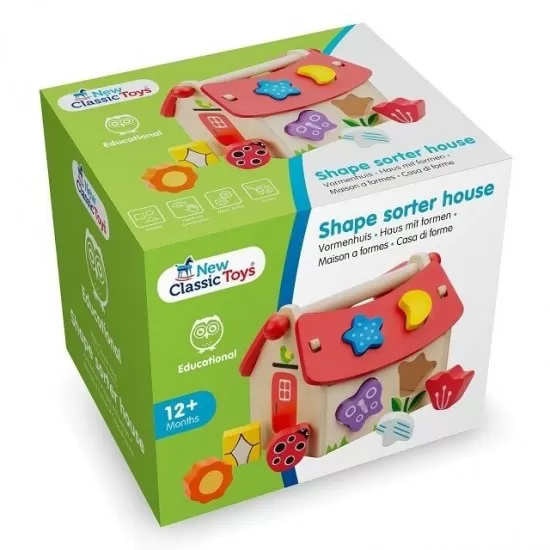 Casuta Shape Sorter cu forme Casuta Shape Sorter cu forme