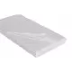 Cearsaf din bumbac cu elastic pe contur 120x60 cm Alb Cearsaf din bumbac cu elastic pe contur 120x60 cm Alb