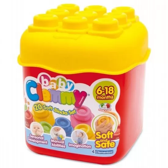 Set 20 de cuburi moi Clementoni Set 20 de cuburi moi Clementoni