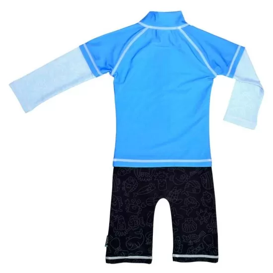 Costum de baie Blue Ocean marime 74-80 protectie UV Swimpy Costum de baie Blue Ocean marime 74-80 protectie UV Swimpy
