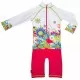 Costum de baie Flowers marime 74-80 protectie UV Swimpy