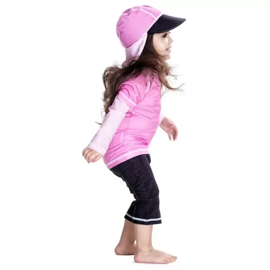 Costum de baie Pink Ocean marime 86-92 protectie UV Swimpy Costum de baie Pink Ocean marime 86-92 protectie UV Swimpy