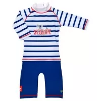 Costum de baie SeaLife blue marime 74-80 protectie UV Swimpy