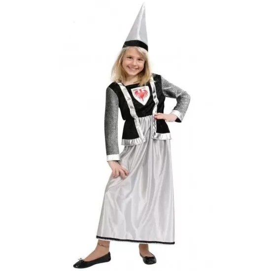 Costum pentru serbare Printesa Medievala 128 cm Costum pentru serbare Printesa Medievala 128 cm