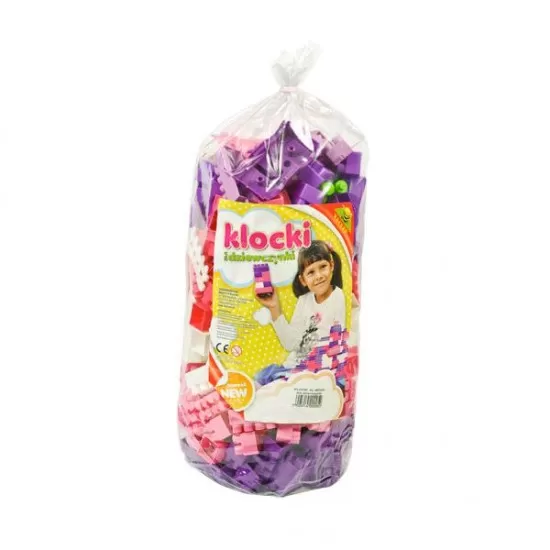 Cuburi constructii 345 piese pentru fetite Cuburi constructii 345 piese pentru fetite