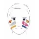 Culori make-up non alergice Djeco metalic Culori make-up non alergice Djeco metalic