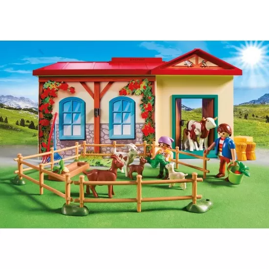 Cutie de joaca Casuta de la tara - Playmobil Cutie de joaca Casuta de la tara - Playmobil