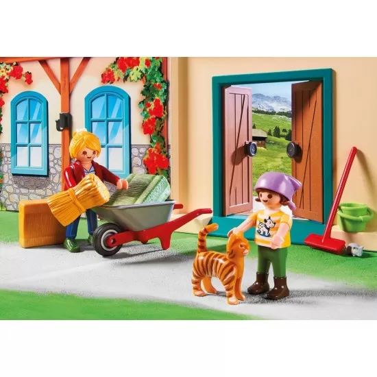 Cutie de joaca Casuta de la tara - Playmobil Cutie de joaca Casuta de la tara - Playmobil