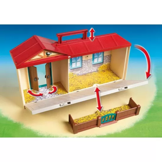 Cutie de joaca Casuta de la tara - Playmobil Cutie de joaca Casuta de la tara - Playmobil
