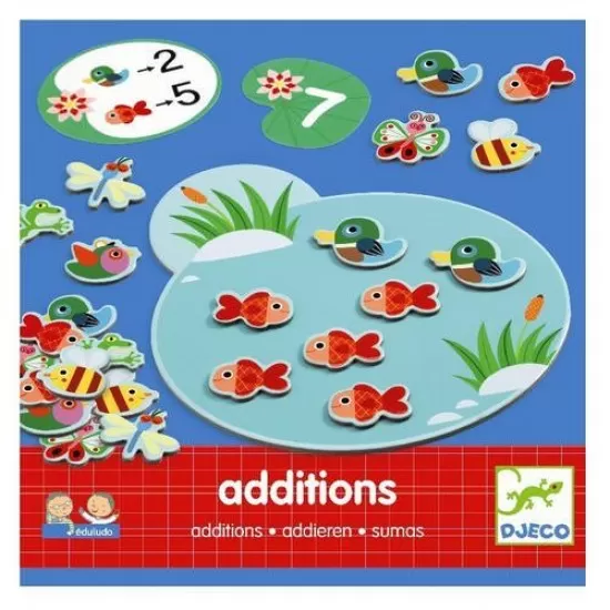 Joc cu calcule Eduludo Addition Djeco Joc cu calcule Eduludo Addition Djeco