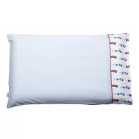 Fata de perna pentru copii bleu cu imprimeu 50cmx30cm 7509 Clevamama
