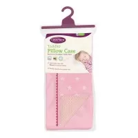 Fata de perna pentru copii roz cu imprimeu 50cmx30cm 7510 Clevamama