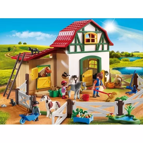 Playmobil Country - Ferma Poneilor Playmobil Country - Ferma Poneilor