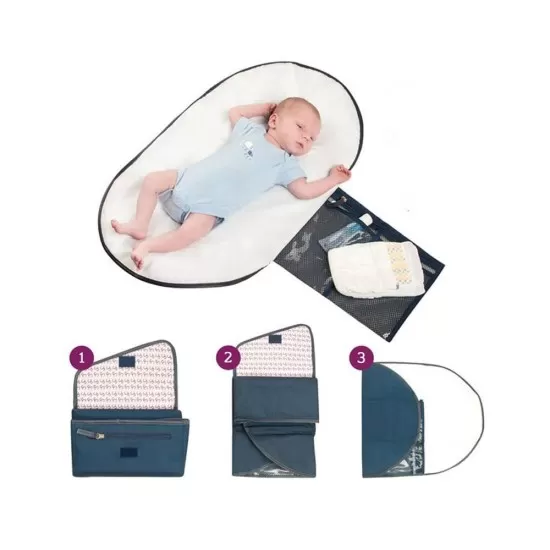 Geanta de infasat Lara Navy Clevamama Geanta de infasat Lara Navy Clevamama