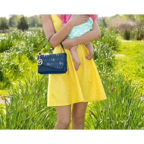 Geanta de infasat Lara Navy Clevamama Geanta de infasat Lara Navy Clevamama